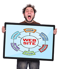 איש מחזיק דיגארמת seo